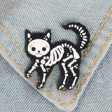 Pin Gato skeleton