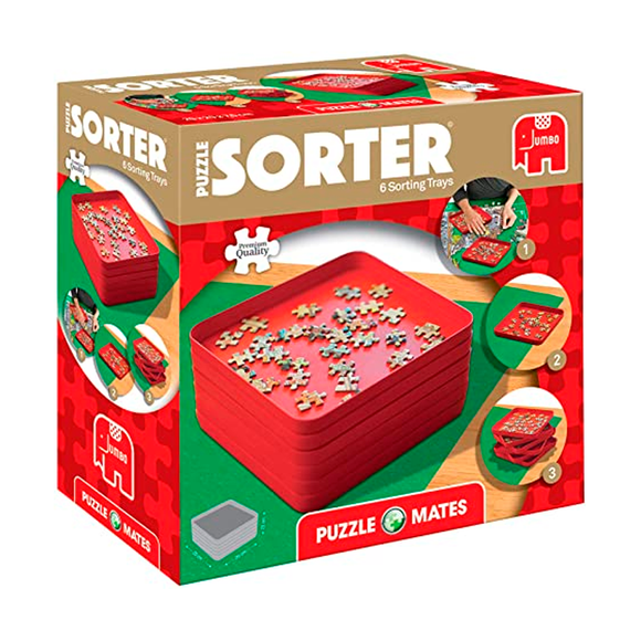 Puzzle Sorter Bandejas x 6 para rompecabezas
