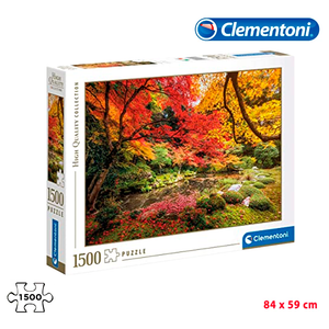 Rompecabezas Clementoni 1500 piezas - Parque de Otoño