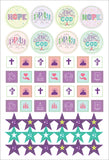 Set Stickers Planner Bible (450 stickers)