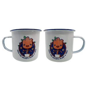 Taza decorativa Enamel Groot