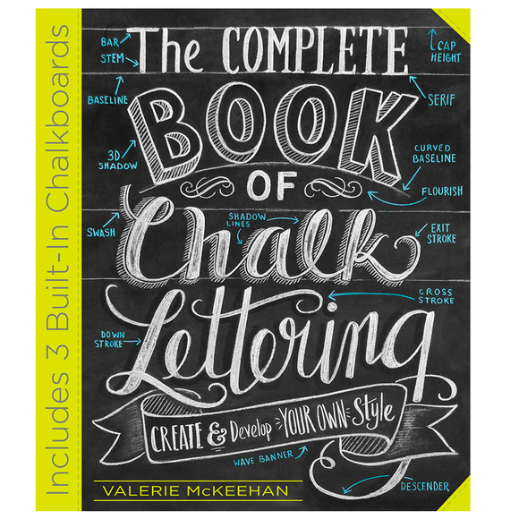 Libro The Complete Book of Chalk Lettering
