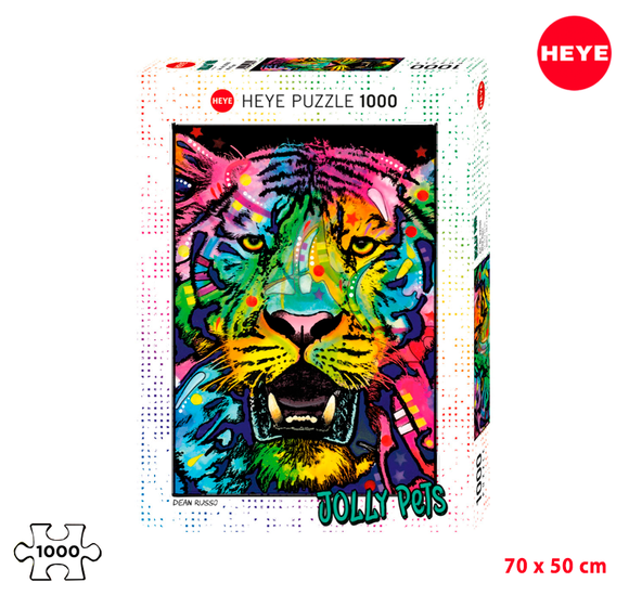 Rompecabezas Heye 1000 piezas - Wild Tiger