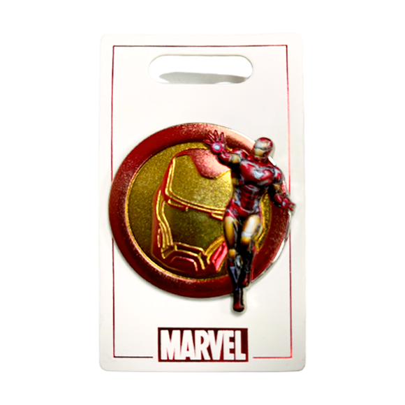Pin de metal Marvel - Iron Man (alto relieve)