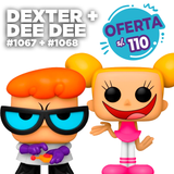Funko Pop Pack! Cartoon Network - Dexter #1067 + Dee Dee #1068