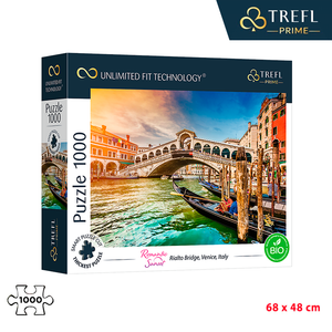 Rompecabezas Trefl Prime 1000 Piezas - Puente de Rialto (Venecia)